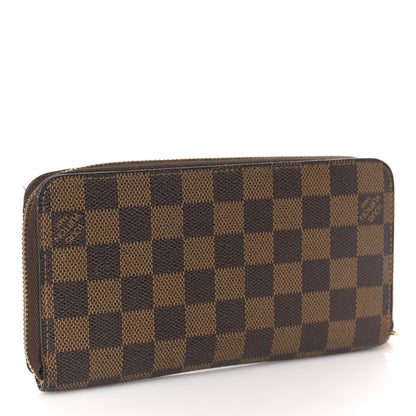 Louis Vuitton Damier Ebene Zippy Wallet 3 of 9