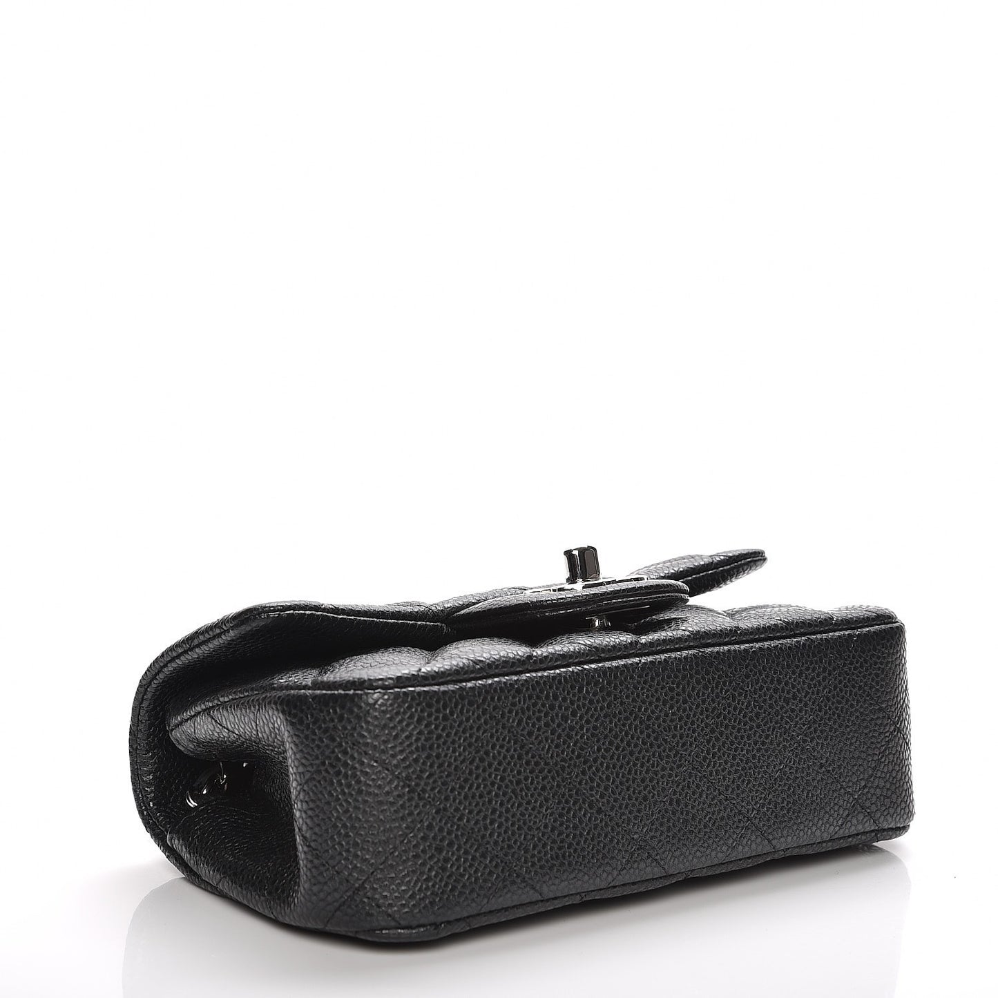 Caviar Quilted Extra Mini Flap Black