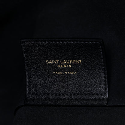 Saint Laurent Calfskin Large Shopping Tote Black 5 of 5