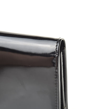 Balenciaga Laminated Calfskin Giant 12 Silver Hardware Money Wallet Black 10 of 10