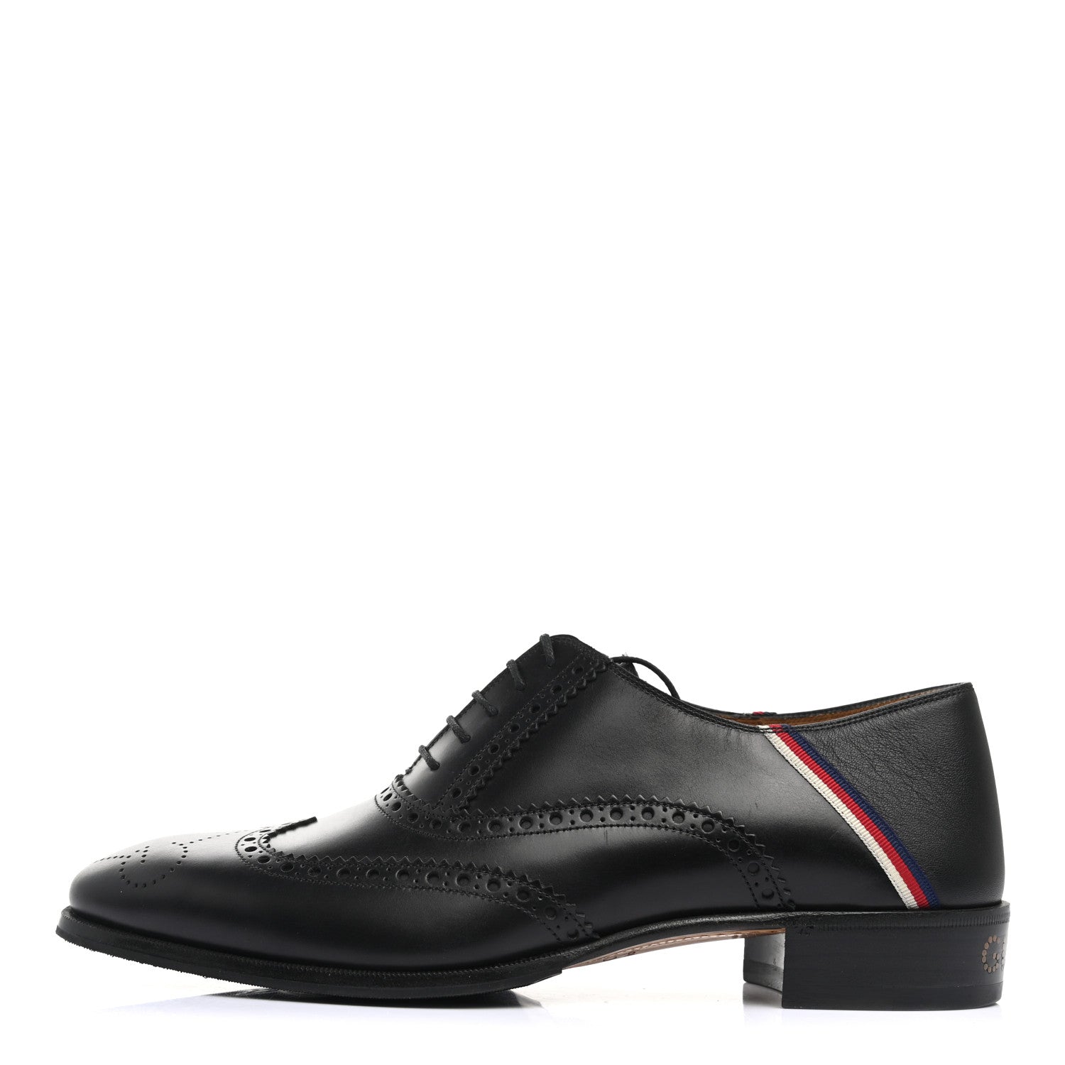 Gucci X SEGA Calfskin Mens Loafers 8 Black 1 of 8