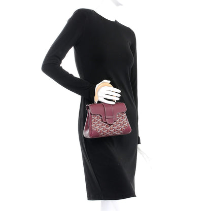 Goyard Goyardine Mini Saigon Burgundy 2 of 13