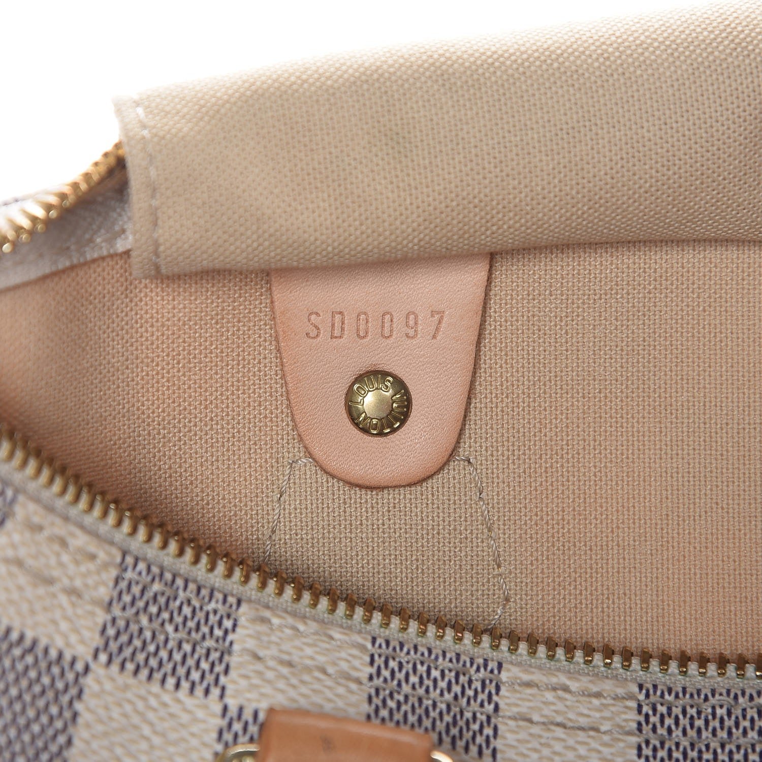 Louis Vuitton Damier Azur Speedy 30 7 of 17