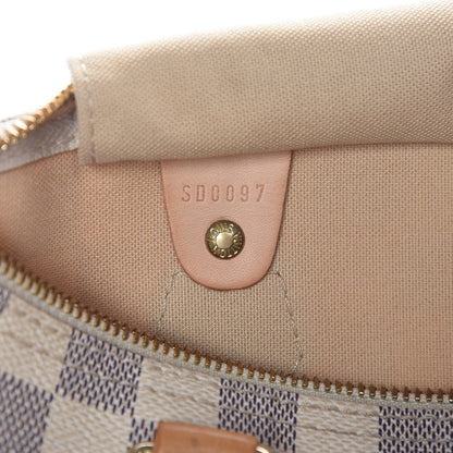 Louis Vuitton Damier Azur Speedy 30 7 of 17