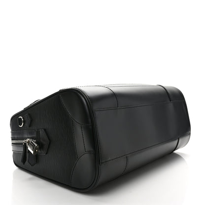 Louis Vuitton Epi Sac De Ville Bourget Black 4 of 8