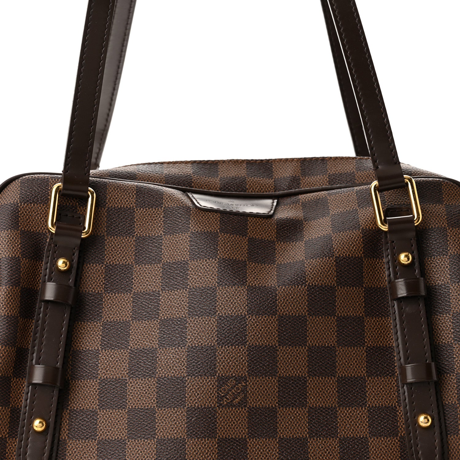 Louis Vuitton Damier Ebene Rivington GM 7 of 9