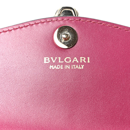 Bulgari Calfskin Serpenti Forever Crossbody Bag Plum 6 of 10