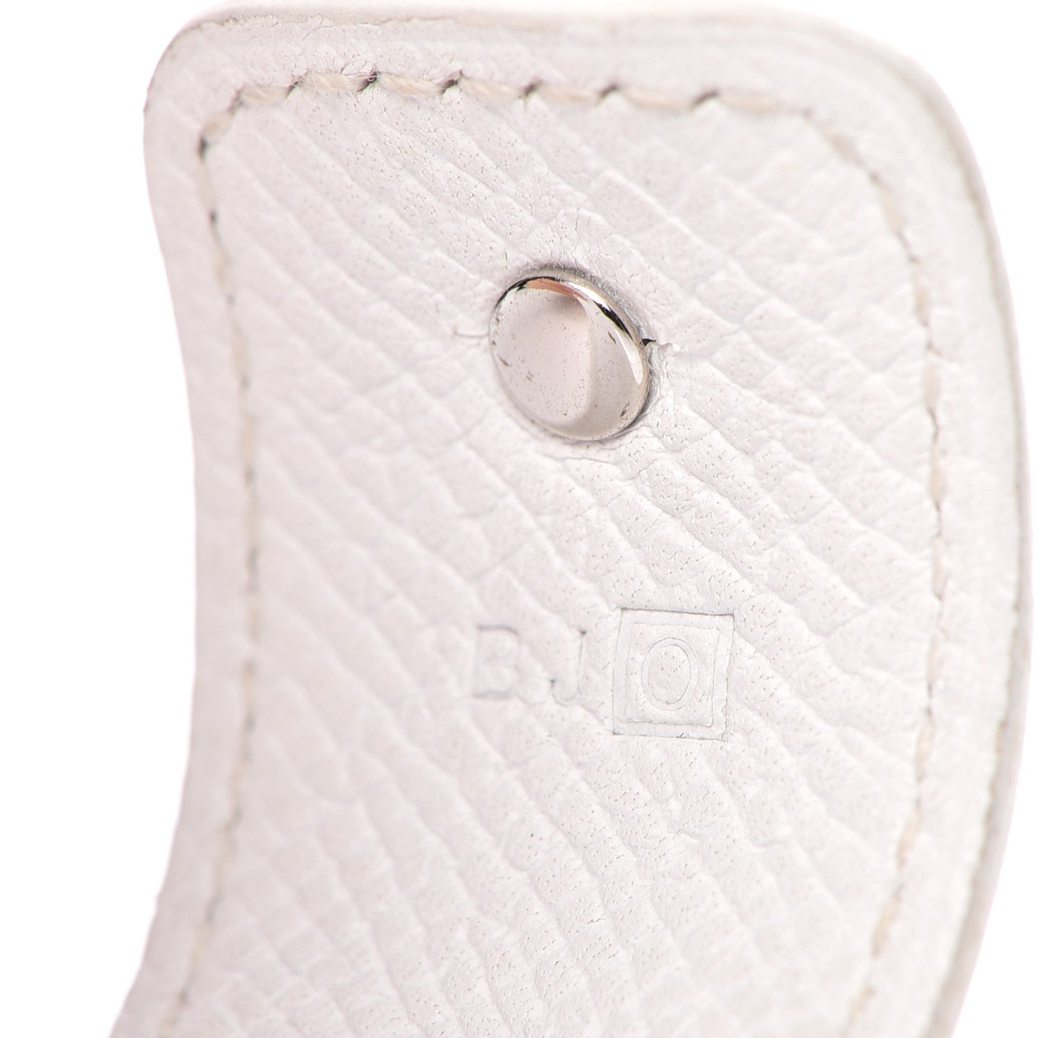 Hermes Epsom Chaine D'Ancre Bracelet M White 5 of 6