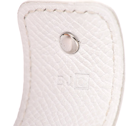Hermes Epsom Chaine D'Ancre Bracelet M White 5 of 6