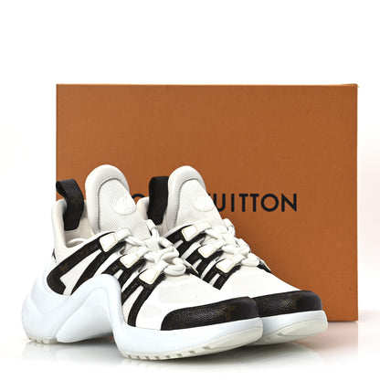 Louis Vuitton Patent Monogram LV Archlight Sneakers 37 White 11 of 11