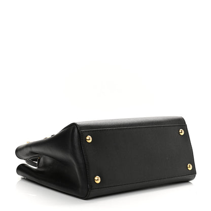 Fendi Vitello Elite Petite 2Jours Tote Black 4 of 13