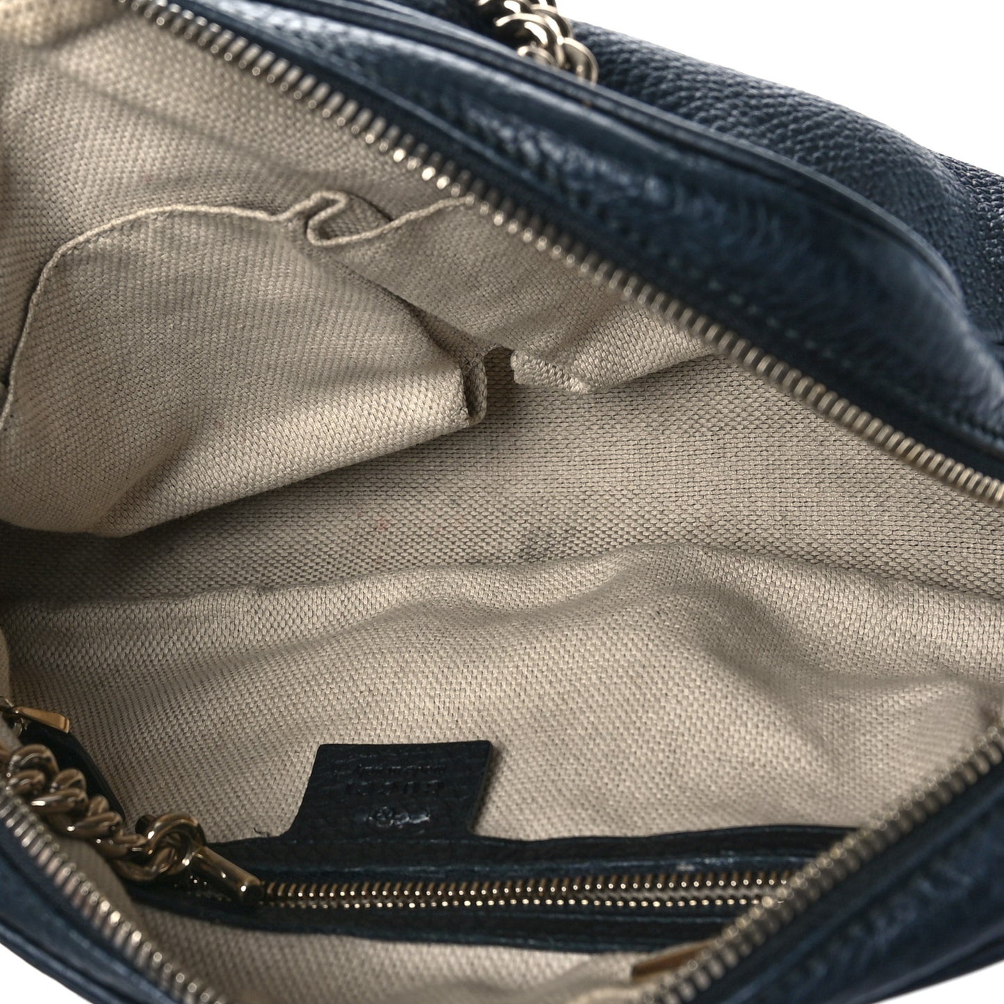 Pebbled Calfskin Small Soho Bowler Black