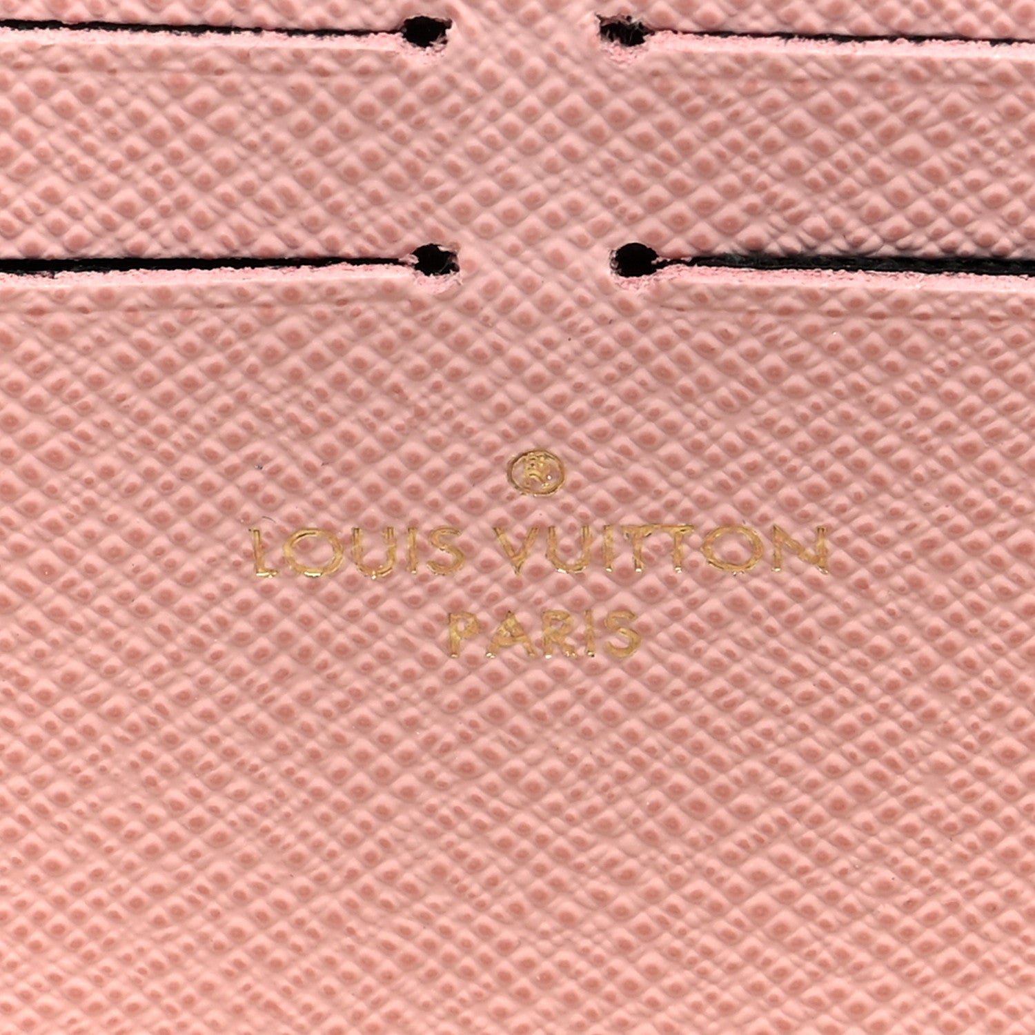 Louis Vuitton Damier Azur Clemence Wallet Rose Ballerine 6 of 6