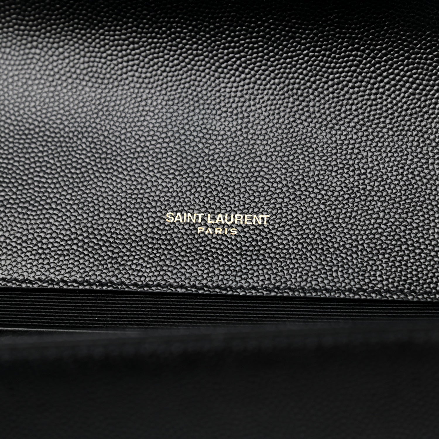 Saint Laurent Grain De Poudre Medium Classic Monogram Kate Satchel Black 6 of 15