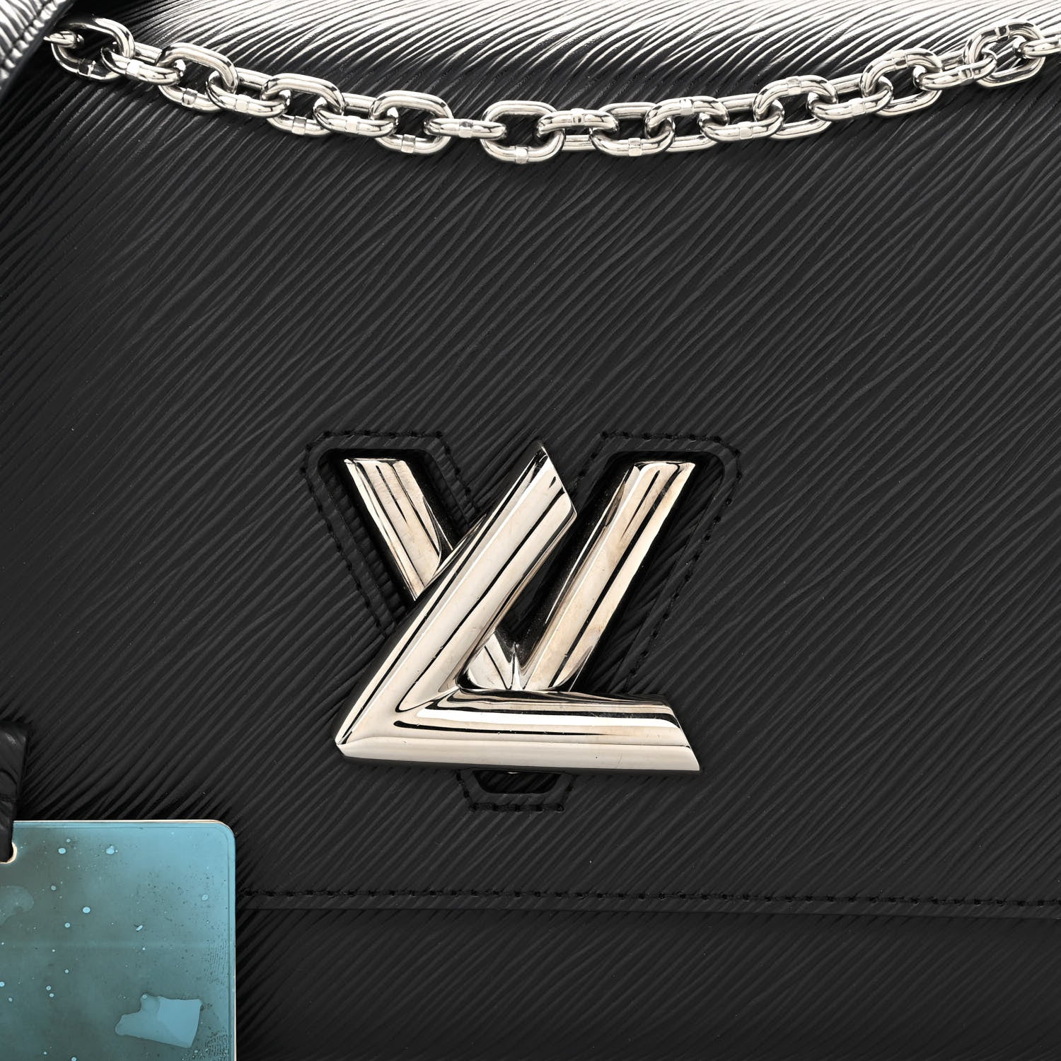 Louis Vuitton Epi Twist Shoulder Bag MM Black 7 of 9