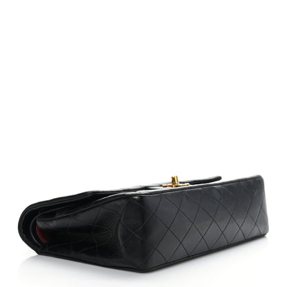 Chanel Lambskin Quilted Medium Double Flap Black 4 of 9