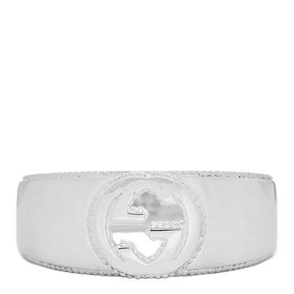 Gucci Sterling Silver GG Ring 52 6 1 of 6
