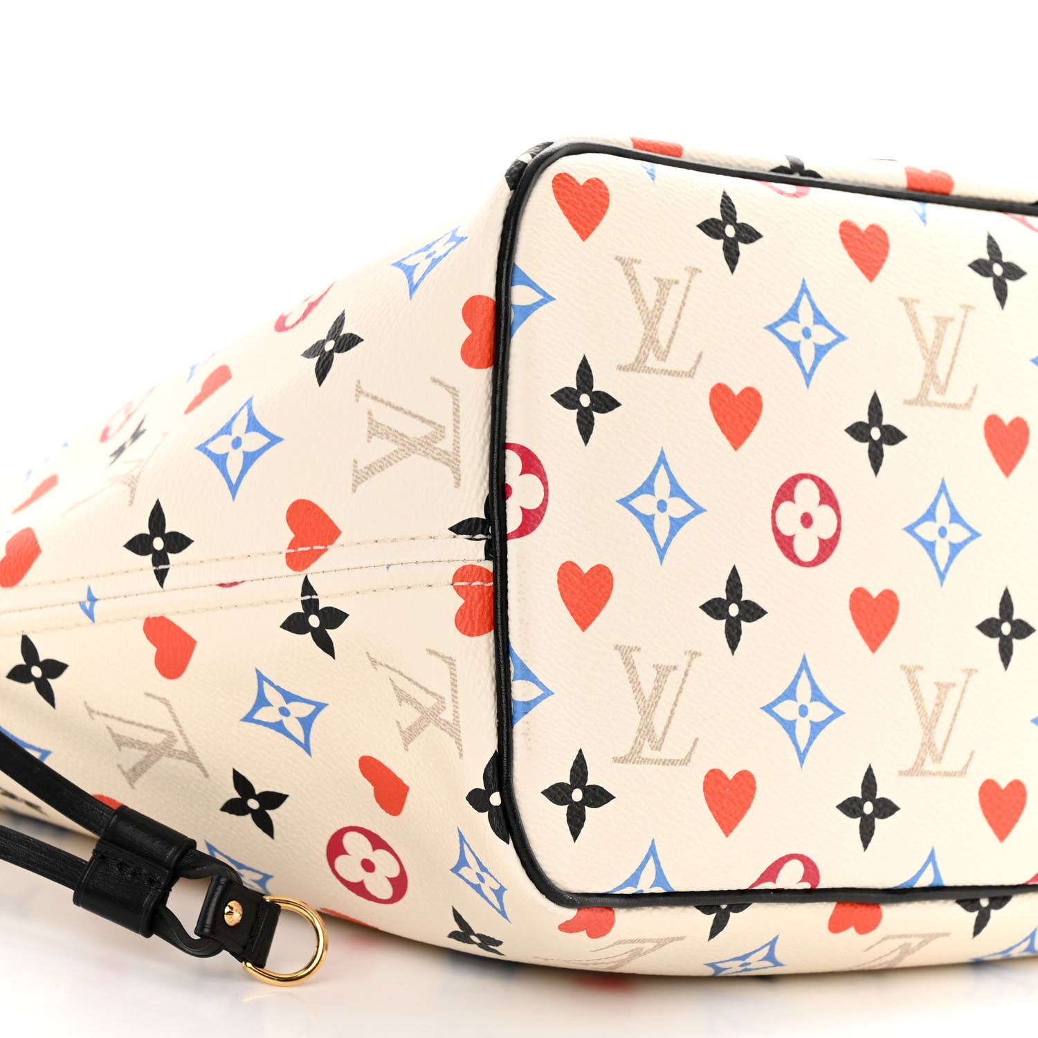 Louis Vuitton Game On Neverfull MM White 9 of 10