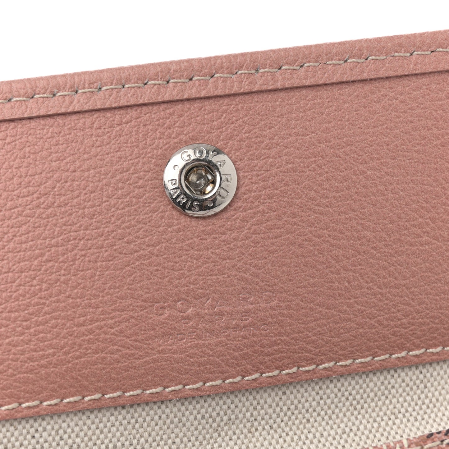 Iridescent Goyardine Saint Louis PM Pearly Coral