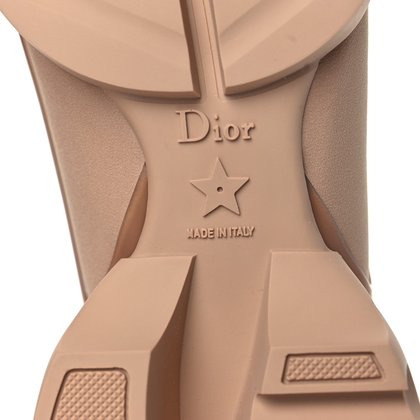 Neoprene Rubber Womens D-Connect Sneakers 39 Nude