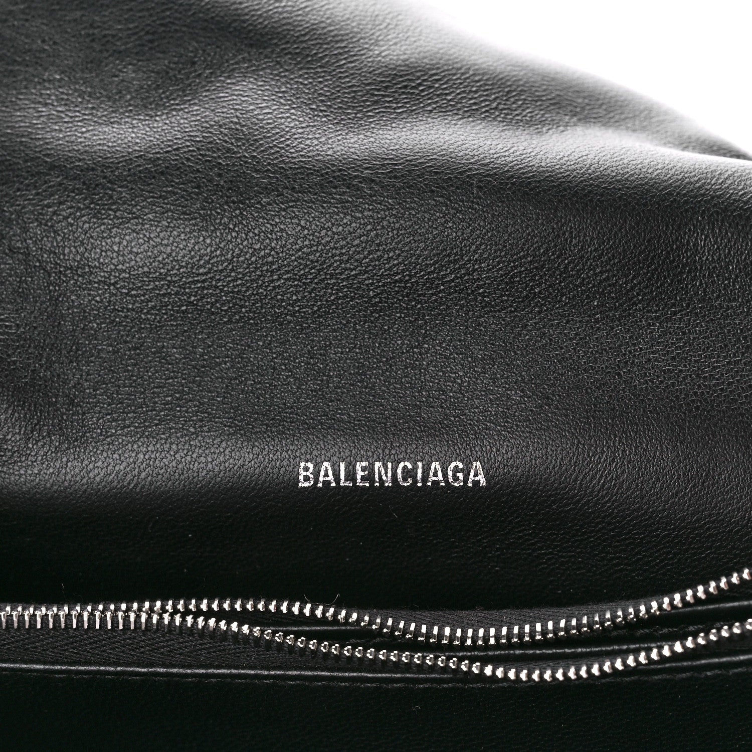 Balenciaga Crushed Velvet Quilted Medium Crush Chain Bag Black 6 of 10