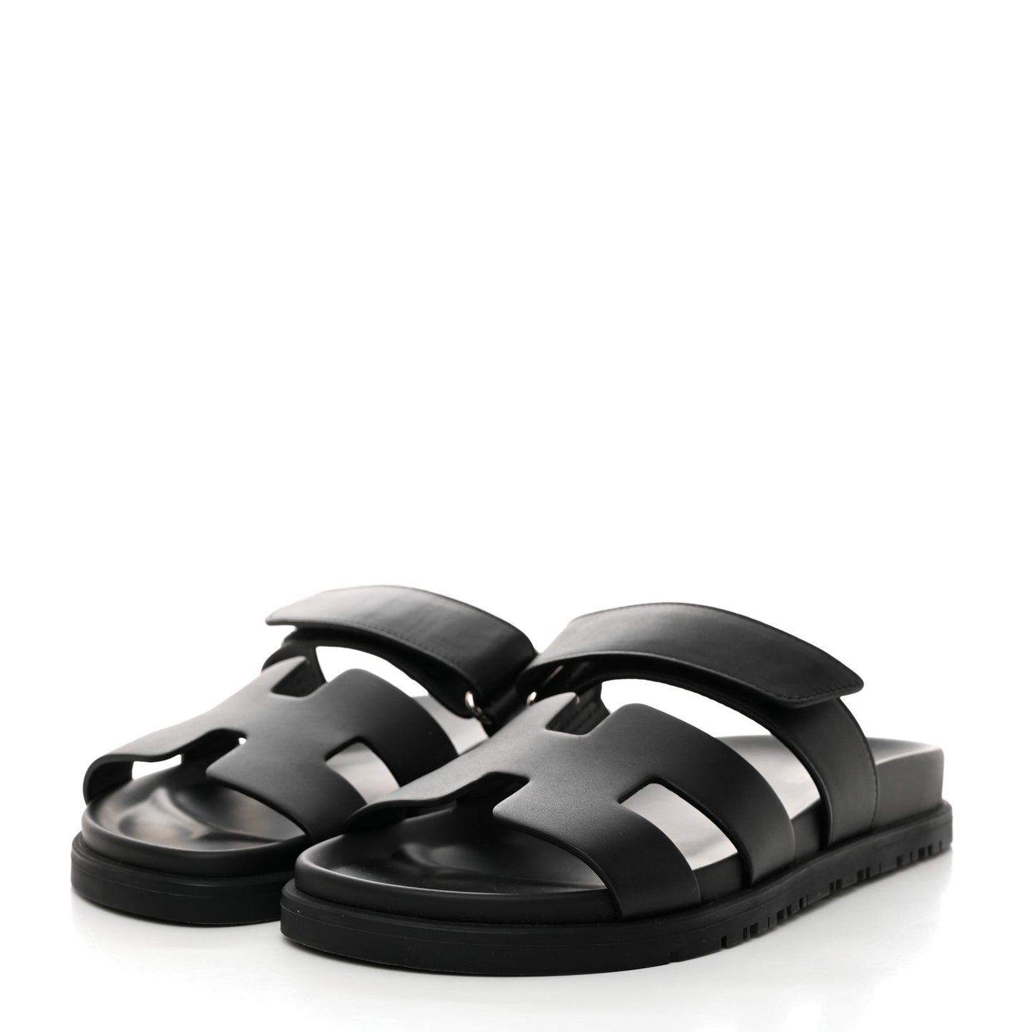 Calfskin Womens Chypre Sandals 36 Black