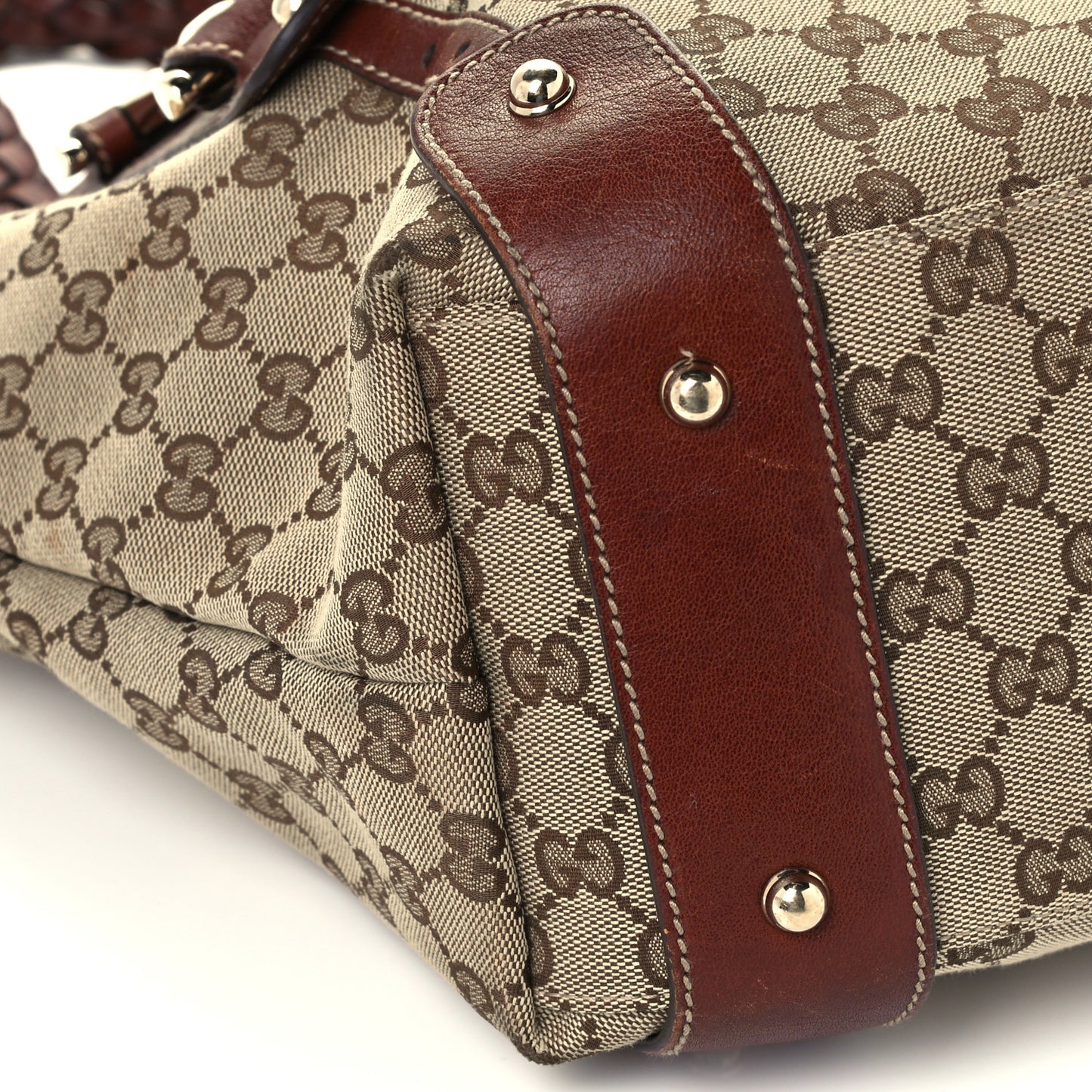 Monogram Medium Pelham Shoulder Bag Brown