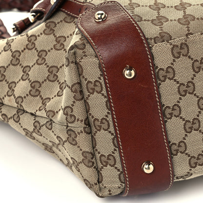 Gucci Monogram Medium Pelham Shoulder Bag Brown 9 of 12