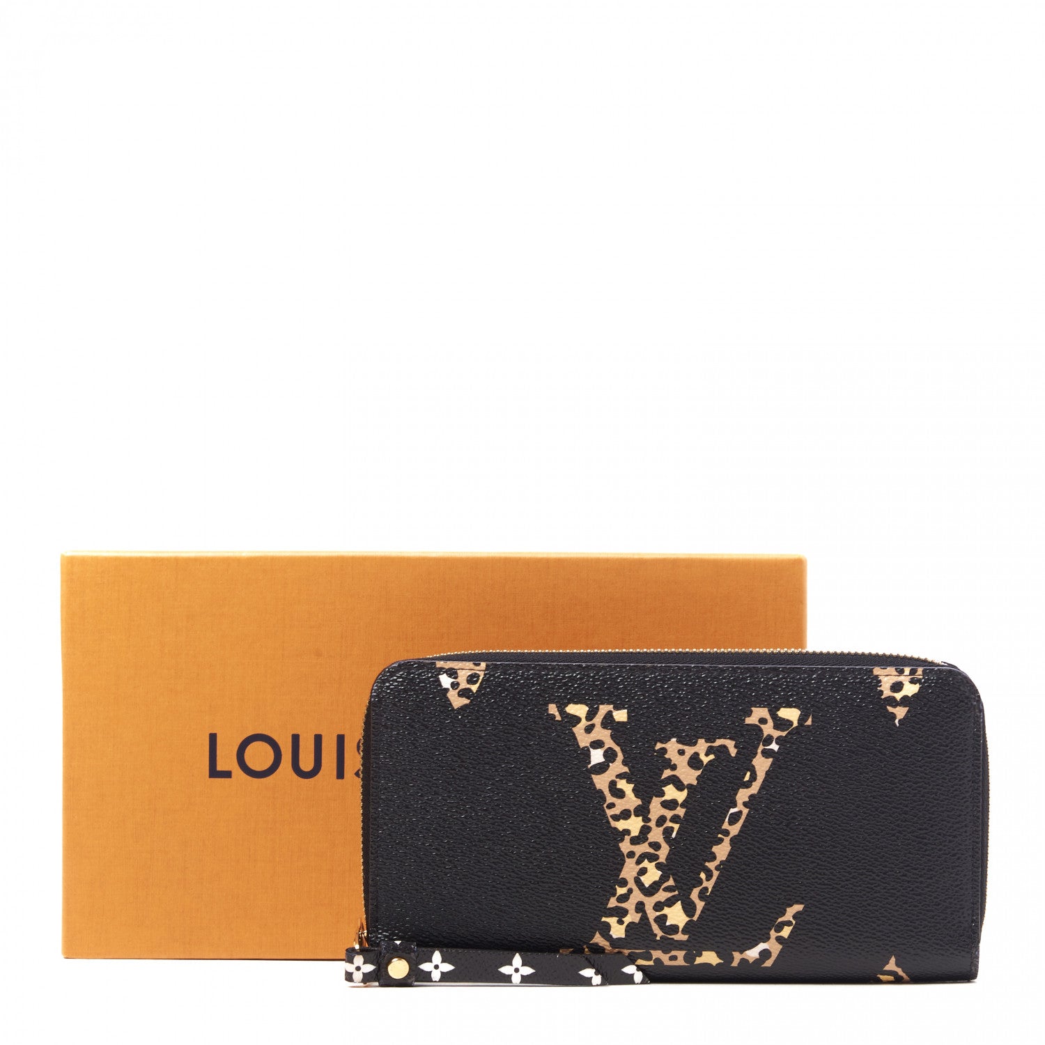 Louis Vuitton Monogram Giant Jungle Zippy Wallet Black 8 of 8