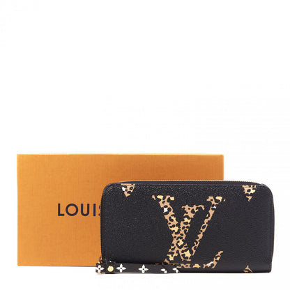 Louis Vuitton Monogram Giant Jungle Zippy Wallet Black 8 of 8