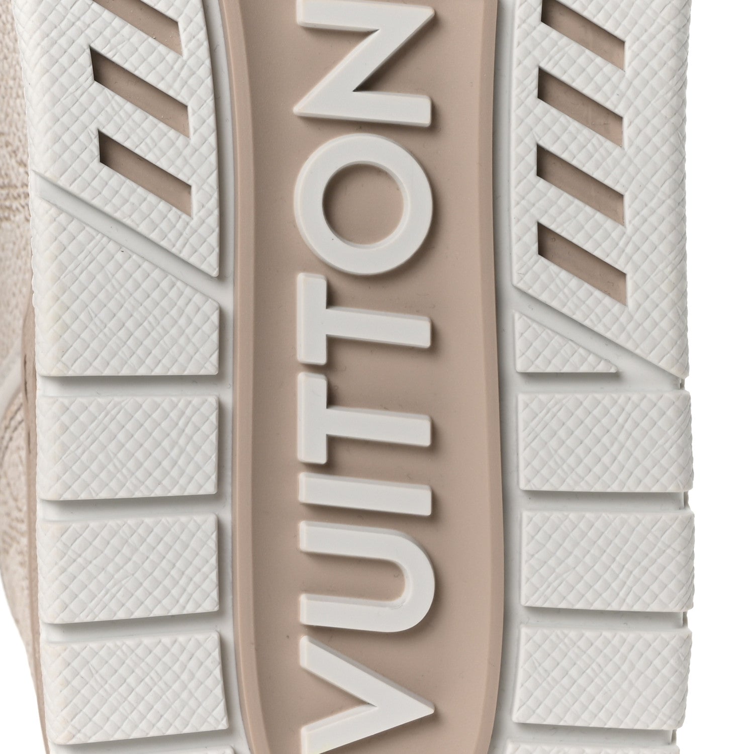 Louis Vuitton Calfskin Monogram Mens LV Trainer Sneakers 9.5 Beige 7 of 9