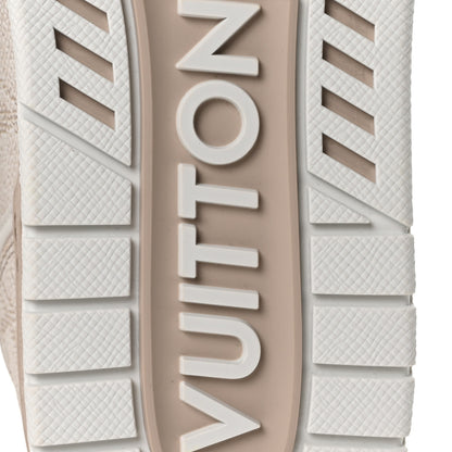 Louis Vuitton Calfskin Monogram Mens LV Trainer Sneakers 9.5 Beige 7 of 9