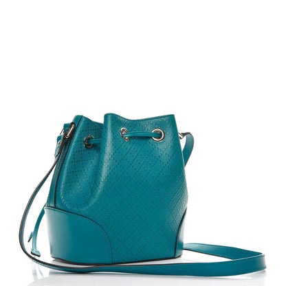 Gucci Hilary Lux Bright Diamante Small Bucket Bag Deep Cobalt 3 of 11