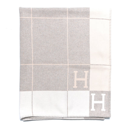 Hermes Wool Cashmere Avalon III Blanket Coco Camomille 1 of 4