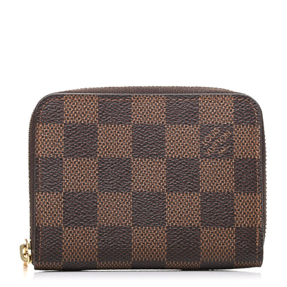 Louis Vuitton Damier Ebene Zippy Coin Purse 1 of 7
