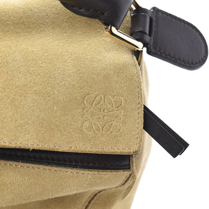 Loewe Suede Fringe Puzzle Bag Gold 8 of 12