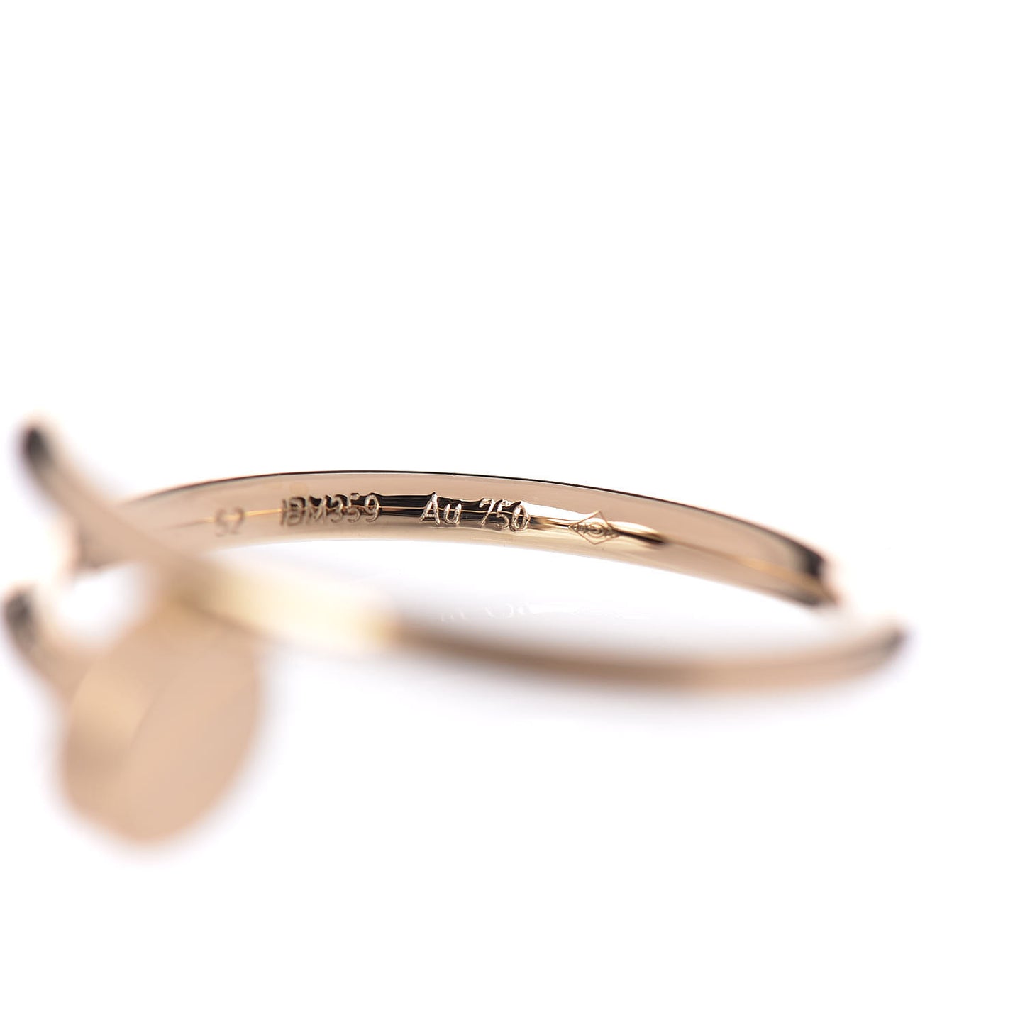 18K Yellow Gold Small Juste Un Clou Ring 52 6