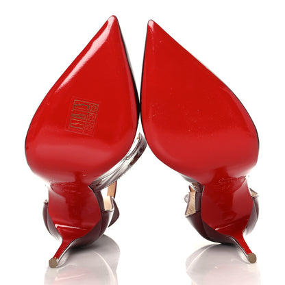 Christian Louboutin Patent Marlenarock 100 Pumps 36.5 Carmin 7 of 7