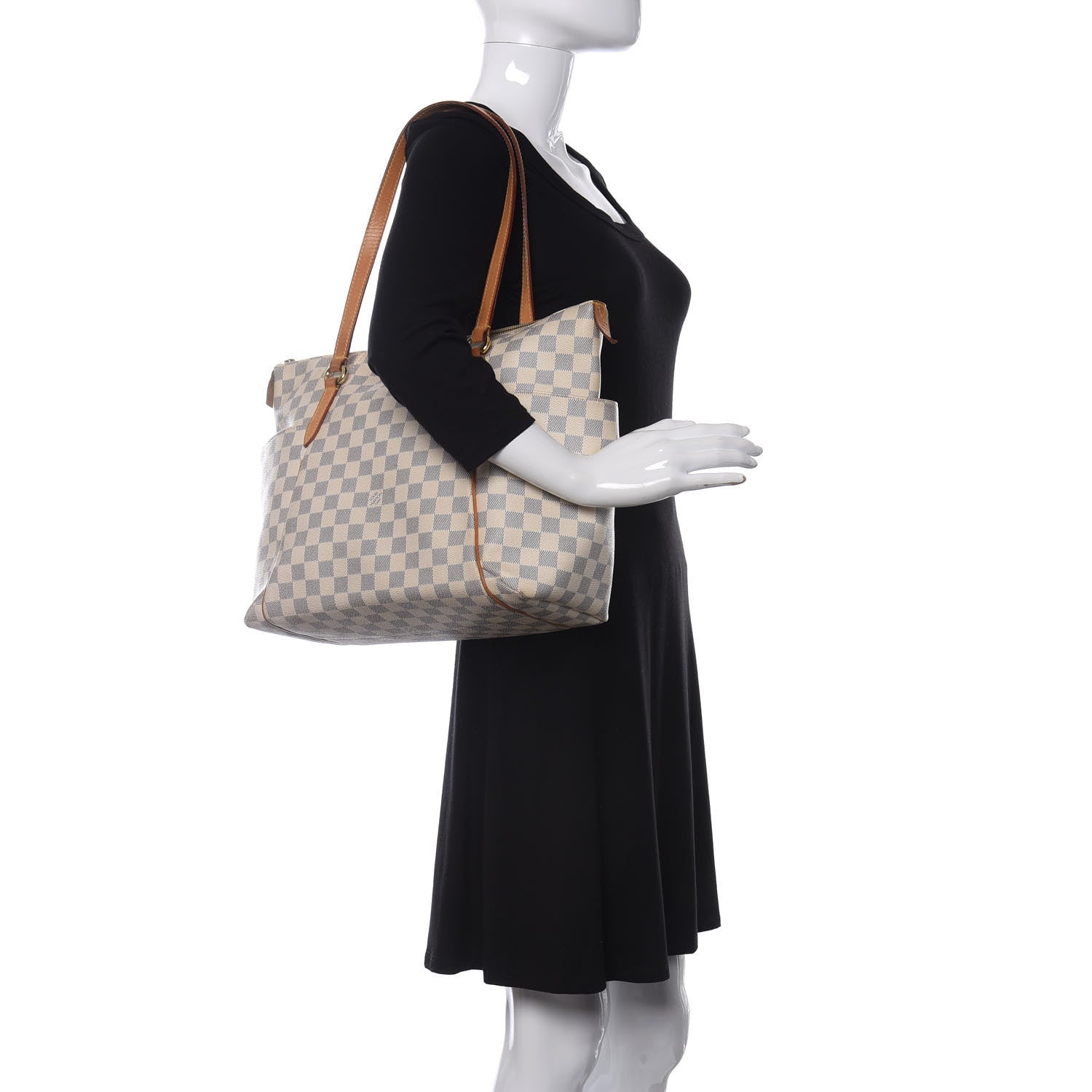Louis Vuitton Damier Azur Totally MM 2 of 10