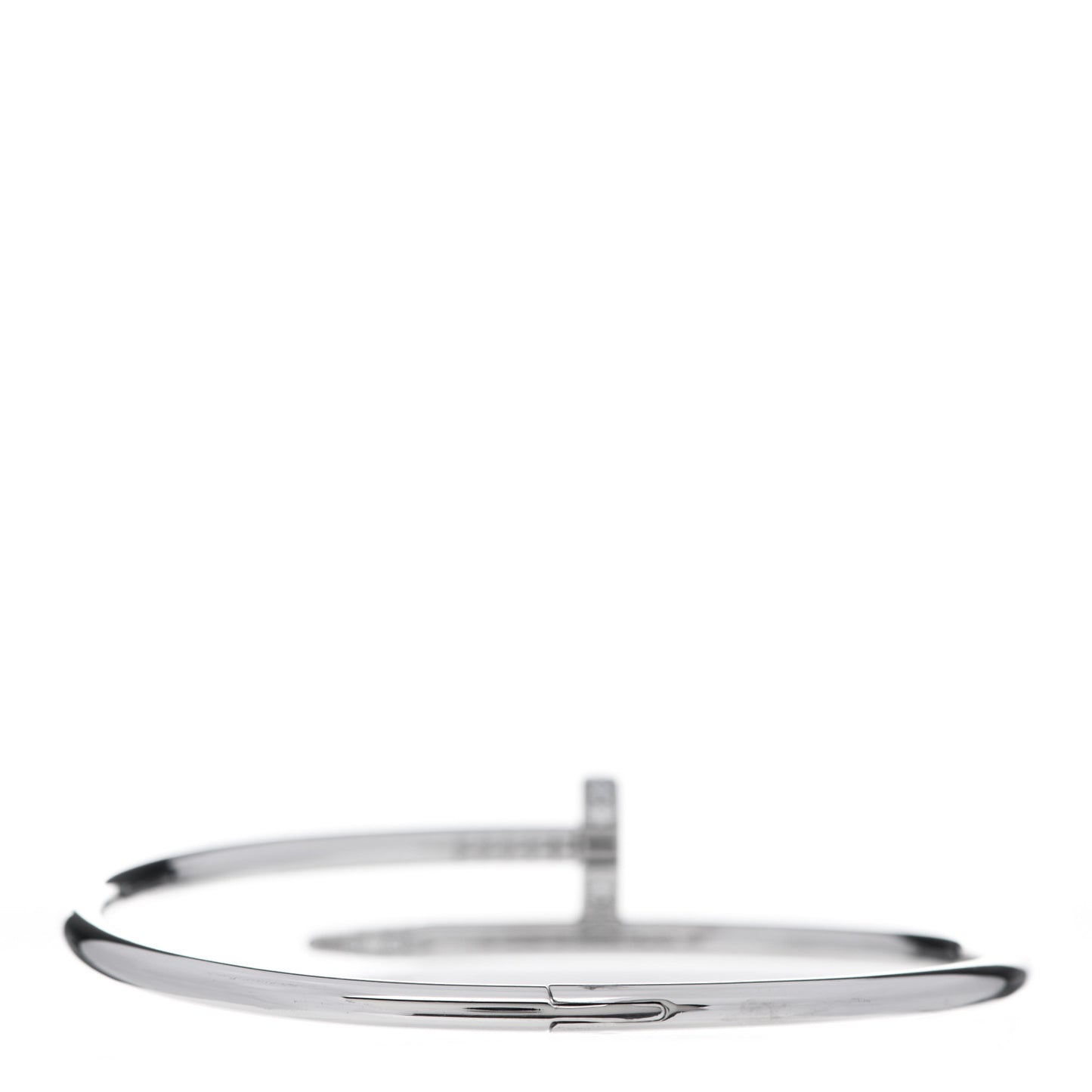 18K White Gold Diamond Juste Un Clou Bracelet 18