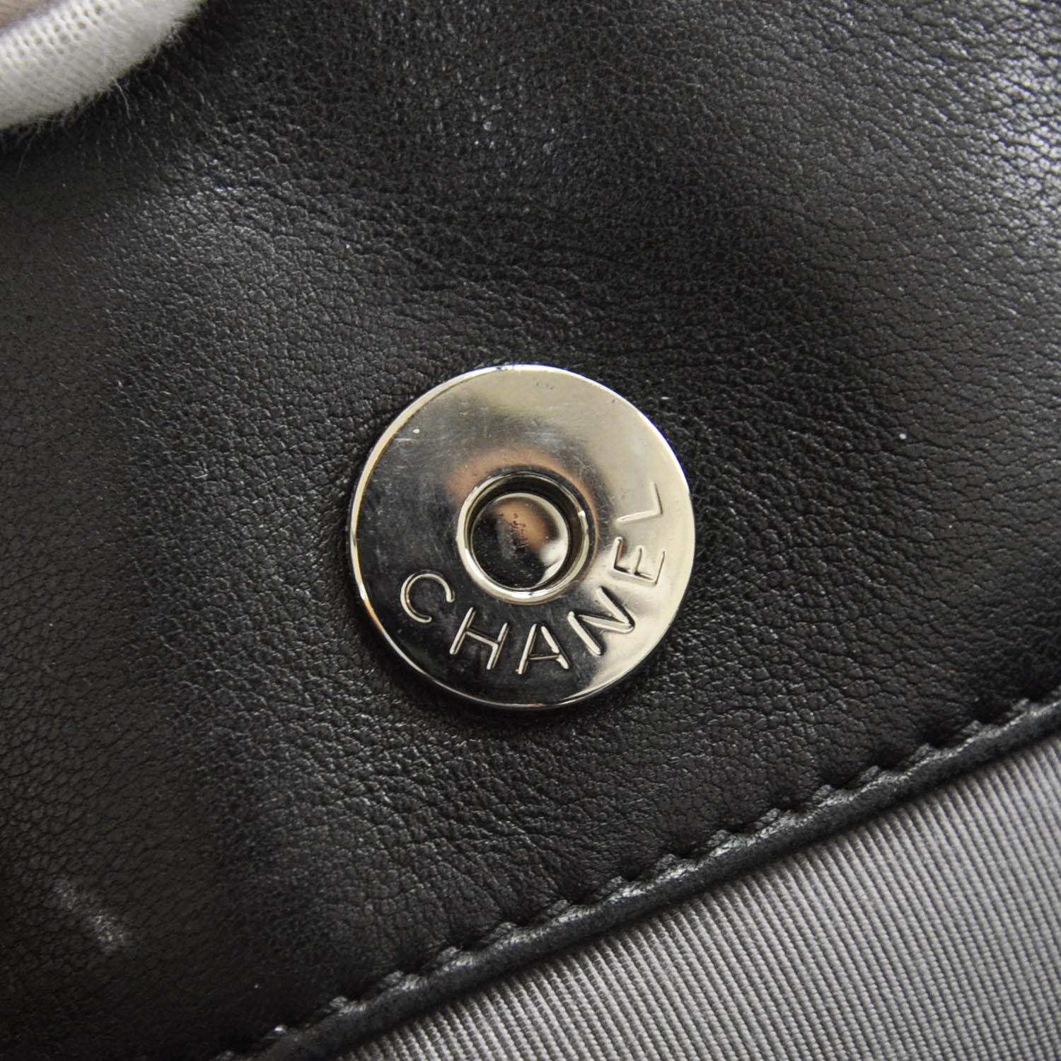 Chanel Lambskin Executive Cerf Shopper Tote Black Beige 20 of 20