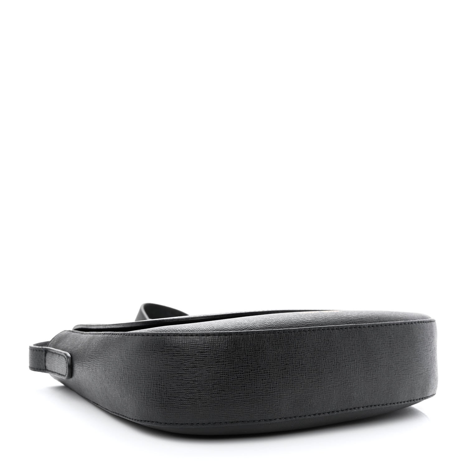 Mansur Gavriel Calfskin Flap Crossbody Bag Black 3 of 19