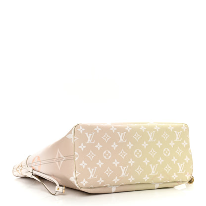 Louis Vuitton Monogram Giant Spring In The City Neverfull MM Sunset Kaki 5 of 10