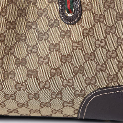Gucci Monogram Medium Princy Tote Dark Brown 20 of 20
