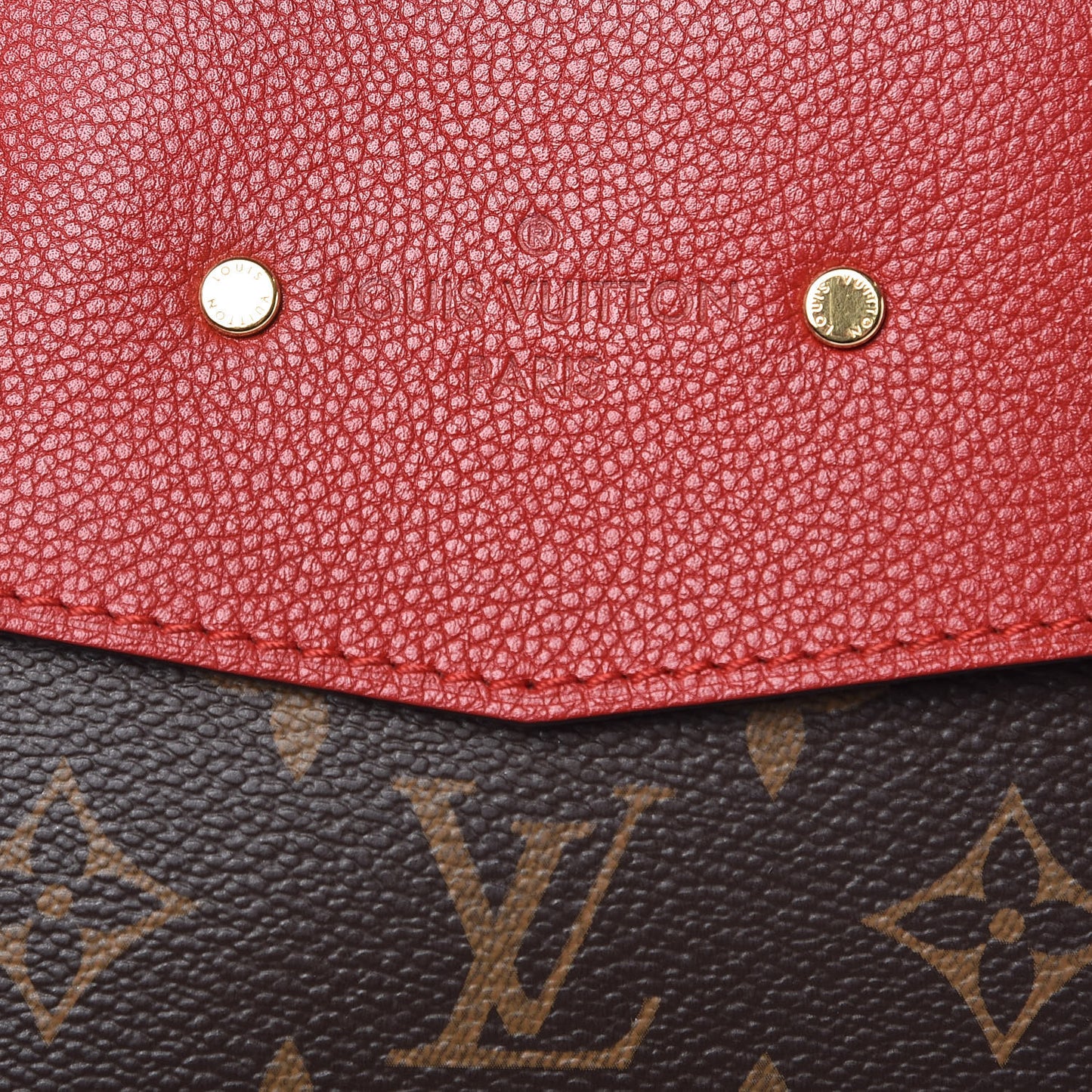 Monogram Pallas Shopper Cherry