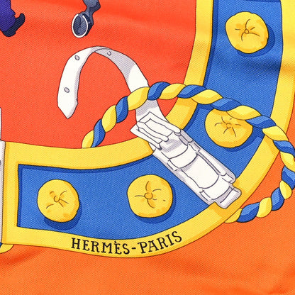 Hermes Silk Ronds De Marche Scarf 90 3 of 6