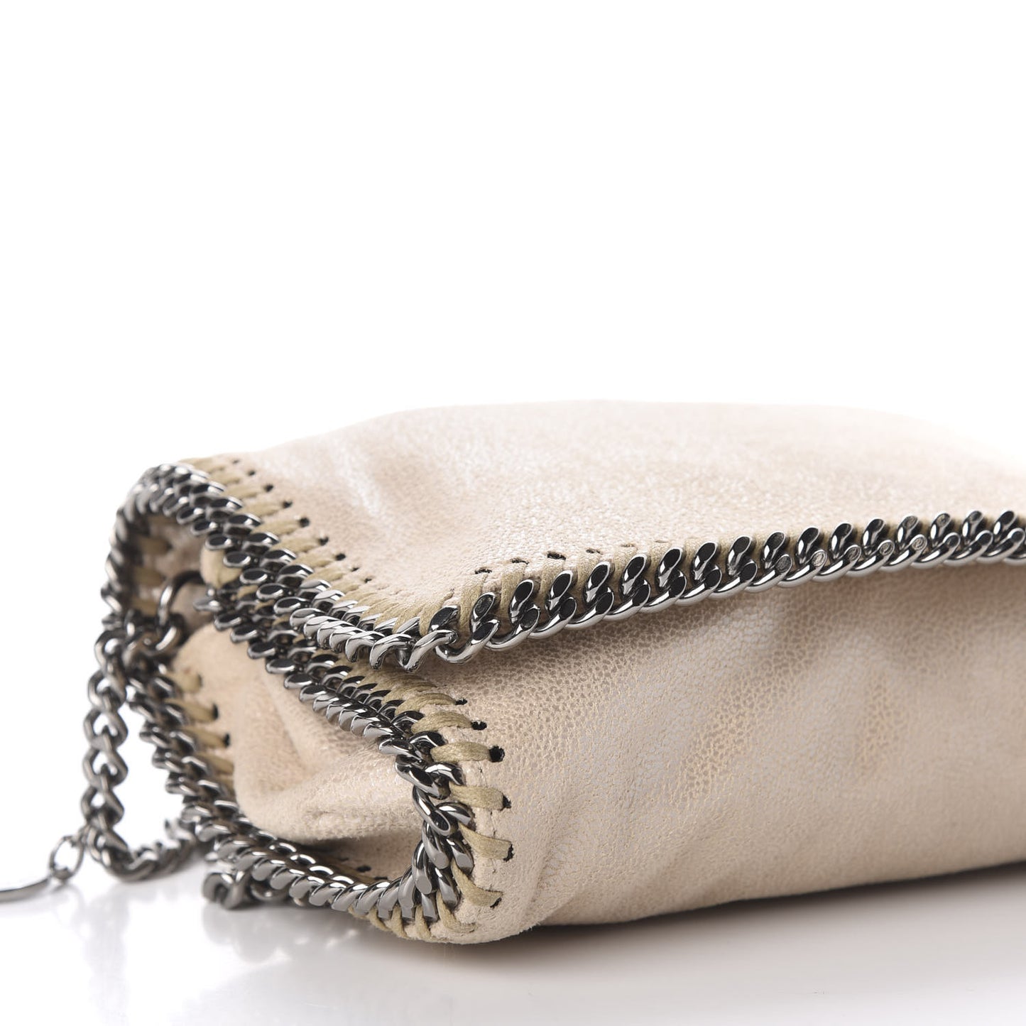 Shaggy Deer Falabella Crossbody Bag Gold
