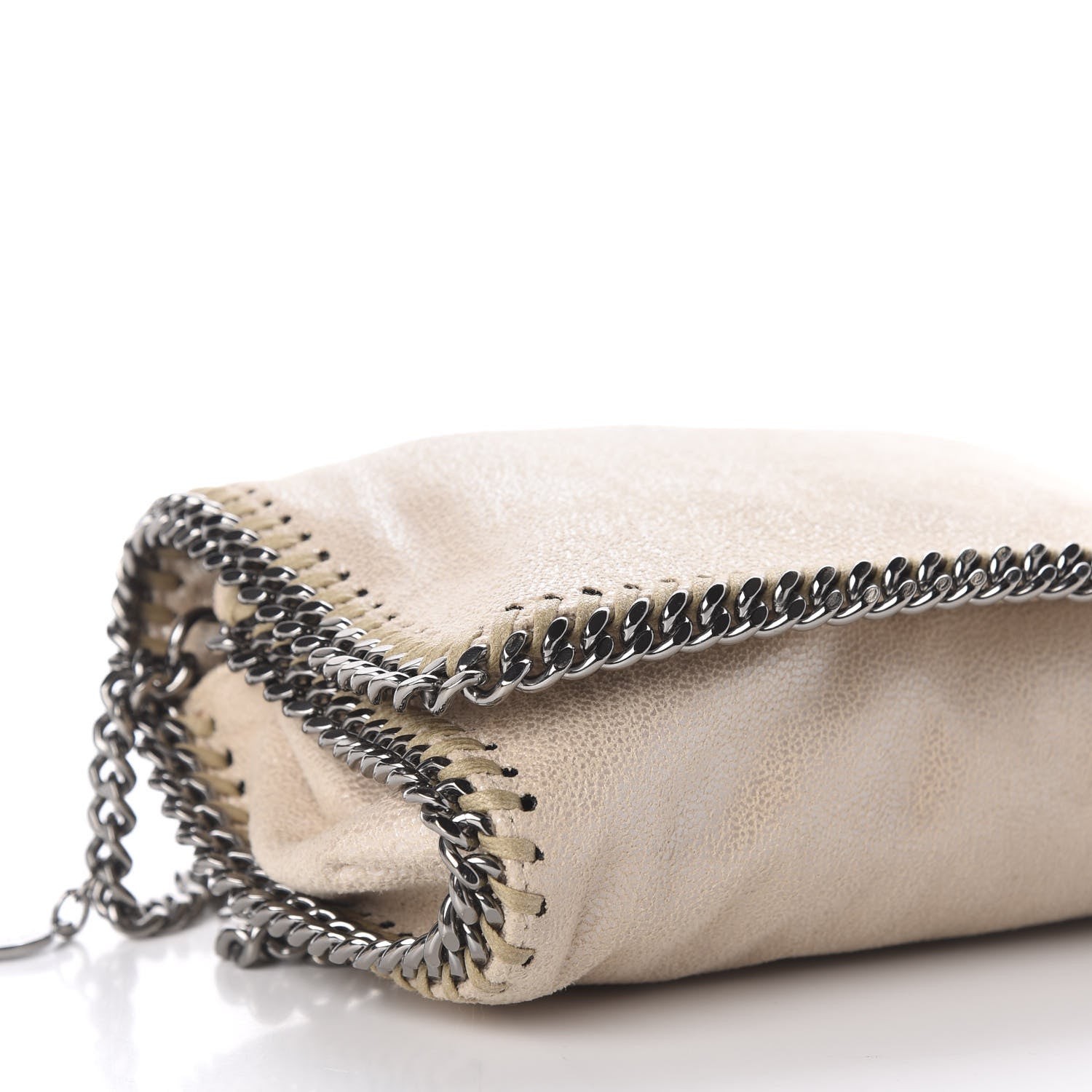 Stella McCartney Shaggy Deer Falabella Crossbody Bag Gold 6 of 10