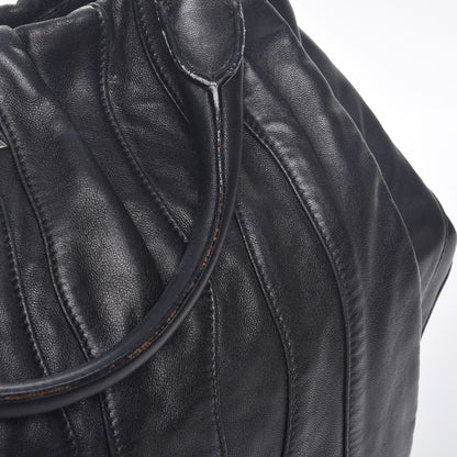 Prada Nappa Mordore Stripes Bag Nero Black 12 of 13