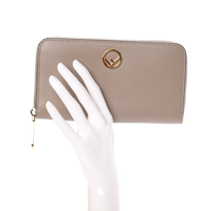 Fendi Vitello Cruise F is Fendi Zip Around Wallet Tortora 2 of 10